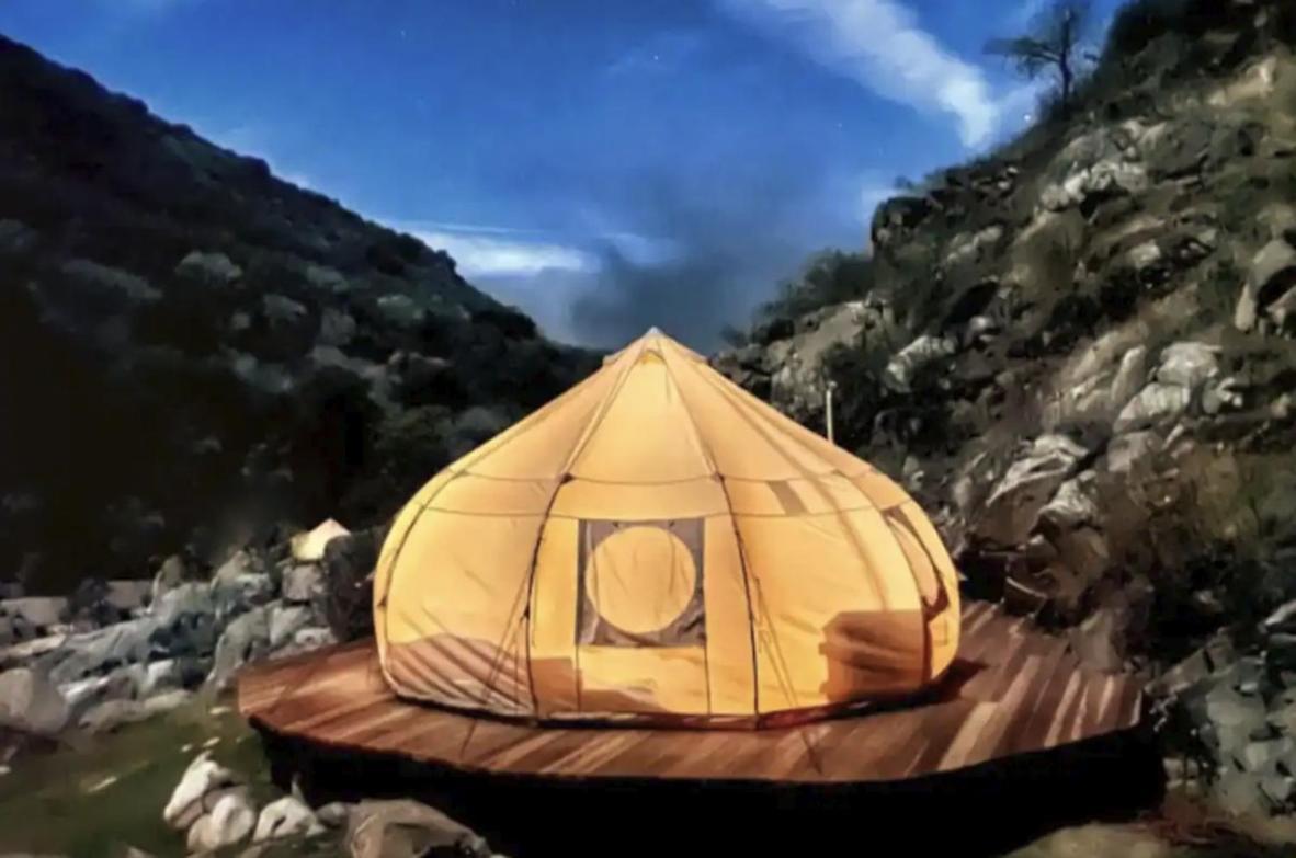 Paradise Ranch Inn - Ecstatic Tent Three Rivers Luaran gambar