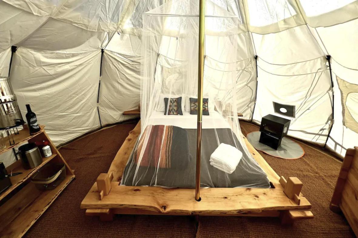 Paradise Ranch Inn - Ecstatic Tent Three Rivers Luaran gambar