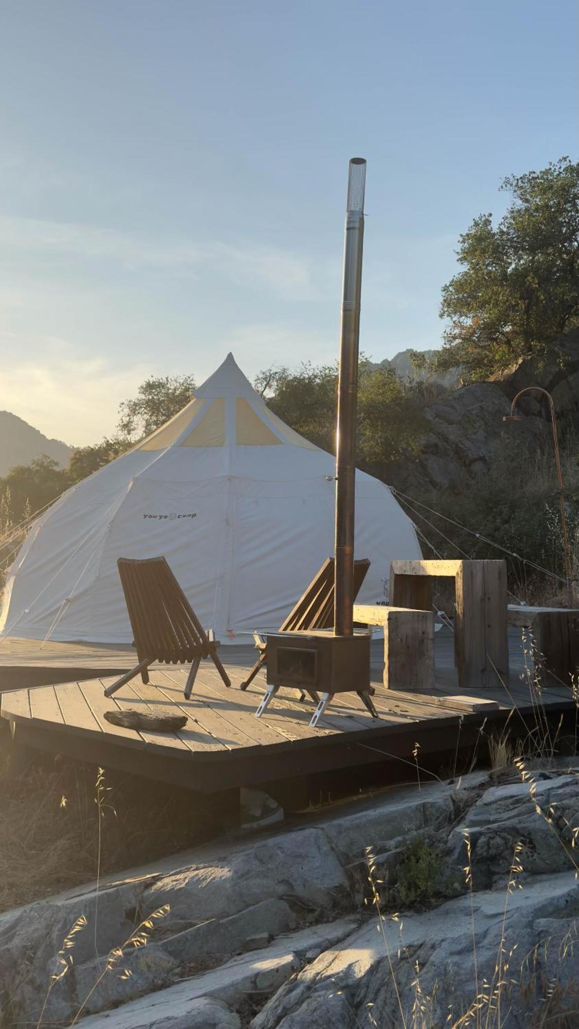 Paradise Ranch Inn - Ecstatic Tent Three Rivers Luaran gambar